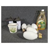 Light Bulbs, Torch Fuel, Torch Wicks, Pot