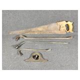 Hands away, Crow Bar, Combination Square