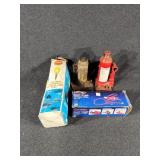 Bottle Jacks, Foot Pump, 12 Volt Trouble Light