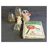 Christmas Tree Stand, January Angle and Gem Razor