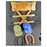 Plastic Kids Hats, Old Western Themed Rack