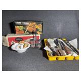 Sunbeam Electric Knife, Knives with block