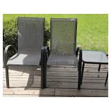 Lawn Chairs(2), Side Table