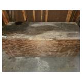 Wooden Chest with Sprinklers