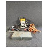 Master Mechanic Electric Staple Gun, Black and