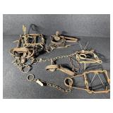 Assorted steel traps