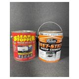 Leak Stopper (1) Gallon, Wet-Stick roof cement