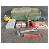 Mini Air Die Kit, Tape Measure, Drill Bits