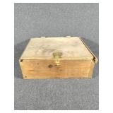 Wooden Box with Contents