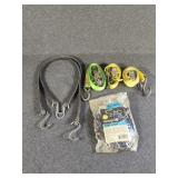 Tarp Straps, and Ratcheting Tie Downs
