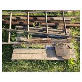 Angle Iron and Metal Pieces