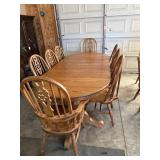 Wooden Table with Chairs