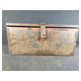 Metal Toolbox with Hardware