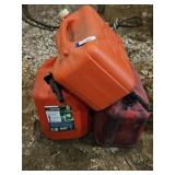 3 Gas Cans