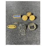 US pins, GMC pin, Rifle Marksman pin