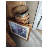 Fruit Basket and Wall Decor