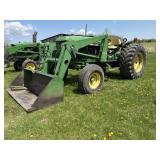 John Deere with Bucket