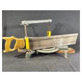 Miter Box with Saw