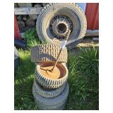 Assorted Small Tires