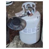 Propane Cylinder with Heater Top