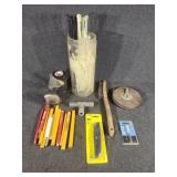 Zip Ties, Pencils, Electrical Tape, Tape Measure
