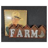 John Wayne Wall Decor