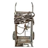Vintage Welding Cart