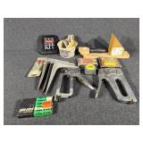 Staple Guns, Staples, Hand Section Press