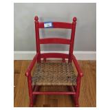 Antique Kids Rocking Chair