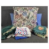 Pillows, Assorted Hand Towels