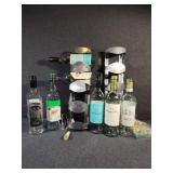 Wine Bottle Holders and Lights