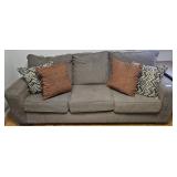 Standard Couch w/ accent pillows