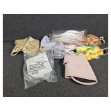 Masks, Wrist Braces, Headphones