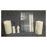 Led Candles, precious moments ornaments