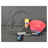 Fruit Basket, Plastic Bowl, Reacher Grabber