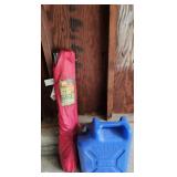 Water Jug, Lawn Chair