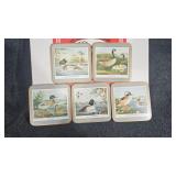 Pimpernel coasters and place Mats