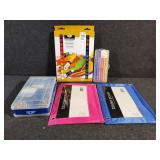 Gouache Paint, Felt Markers, Binder Pouches