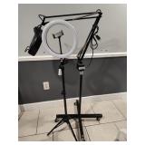 Magnifying Glasses/ Lamp. And Ring Light