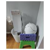 Trash Bin, Step Stool