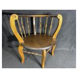 Handmade Barrel Childs Chair