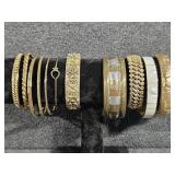 Gold Toned Bracelets