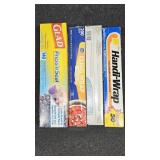 Glad press and seal, cling wrap, wax paper, h