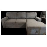 Couch (Hide a Bed) with Lounge and Storage