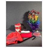 Multicolor Mini Tree, Stocking, Ornaments