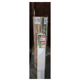 3ft LED Pre-Lit White Tree, 6.5ft Pre Lit