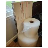 Bubble Wrap (2) and Boxes
