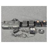 Max Lander Battery Charger and Batteries, Black