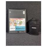 Ohuhu Art Markers and Canson Watercolor Pad