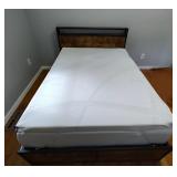 Full bed with storage underneath